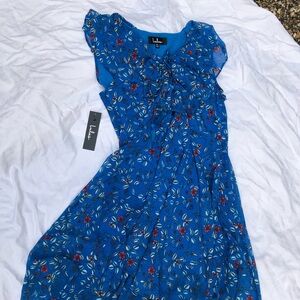 NWT High Low Dress from Lulu’s Flowy Floral and Fun